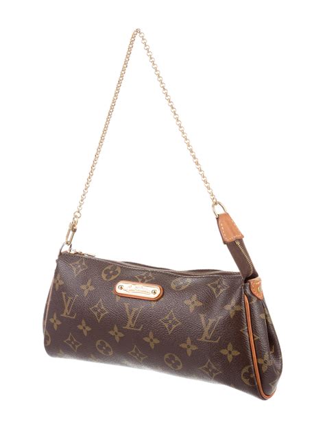 louis vuitton eva clutch monogram authentic